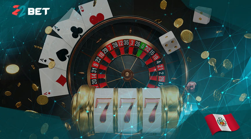 Los juegos de casino online en 22BET en Perú