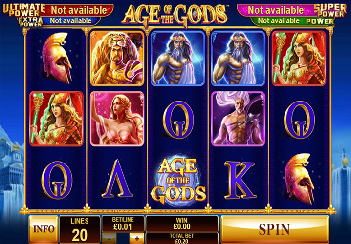 Age of the Gods Juega en línea gratis