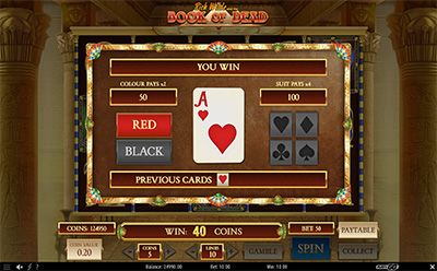 Tragamonedas Book of Dead Juego de Bonificación