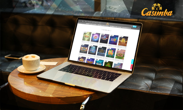 Página principal del casino online de CASIMBA