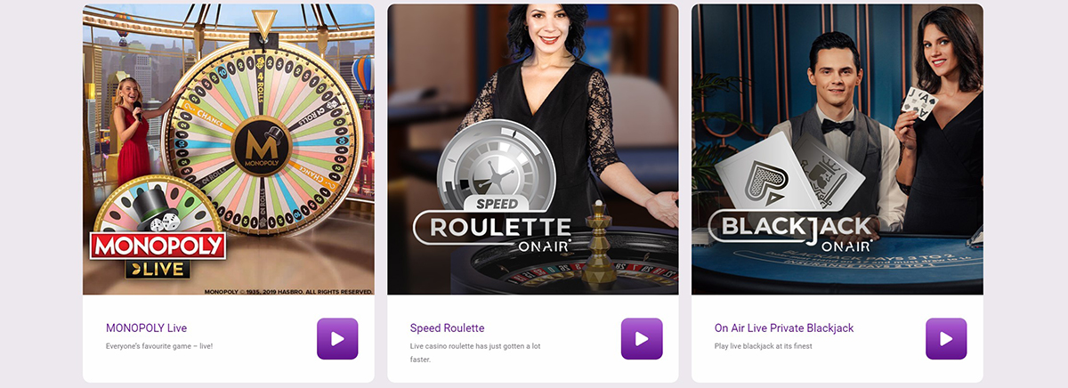 Ruleta, blackjack y otros juegos de mesa en JackpotCity