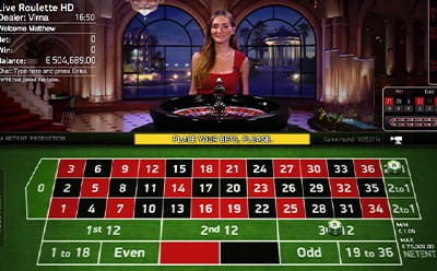 Juego de casino en vivo Live VIP Roulette de NetEnt en Perú