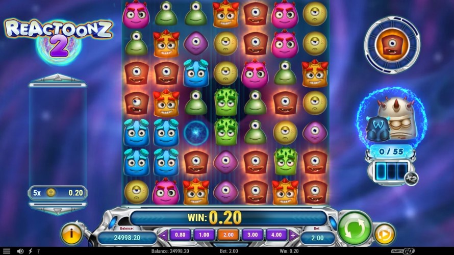 Reactoonz 2 Juega en línea gratis
