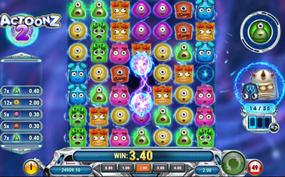 Tragamonedas Reactoonz 2 Comodín