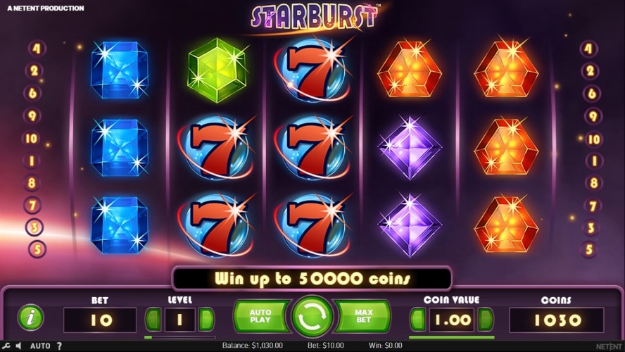 Starburst Juega en línea gratis